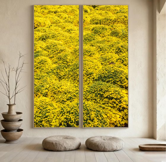 February Meadow Diptych