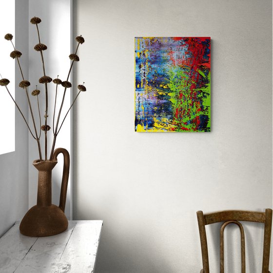 50x40 cm Abstract Painting Oil Painting Canvas Art