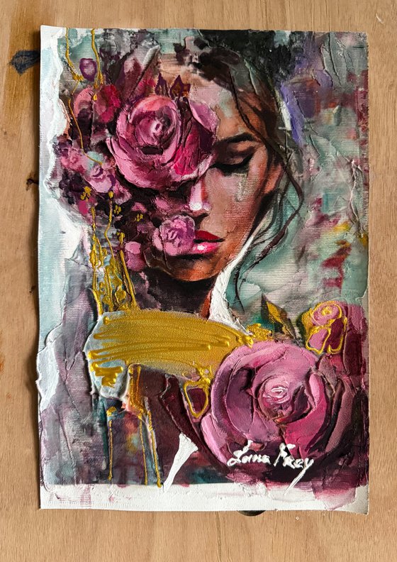 In the garden of her soul