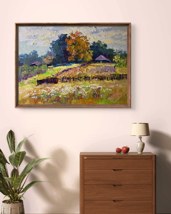 Autumn Flowers in the Garden