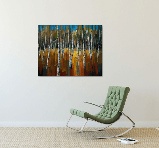 The Golden Birchwood