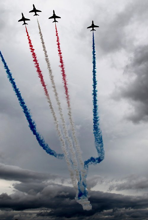 Red Arrows by Paul Berriff OBE