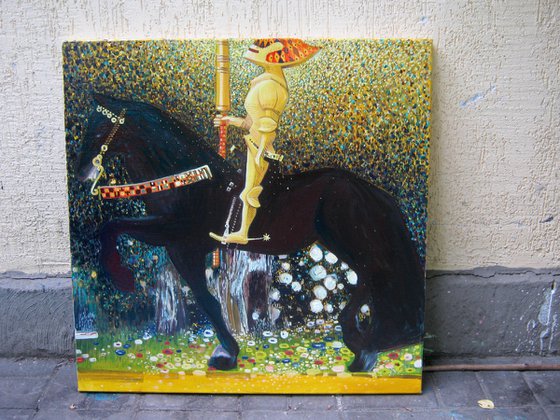 "GOLDEN KNIGHT" BASED ON THE WORKS OF G. KLIMT