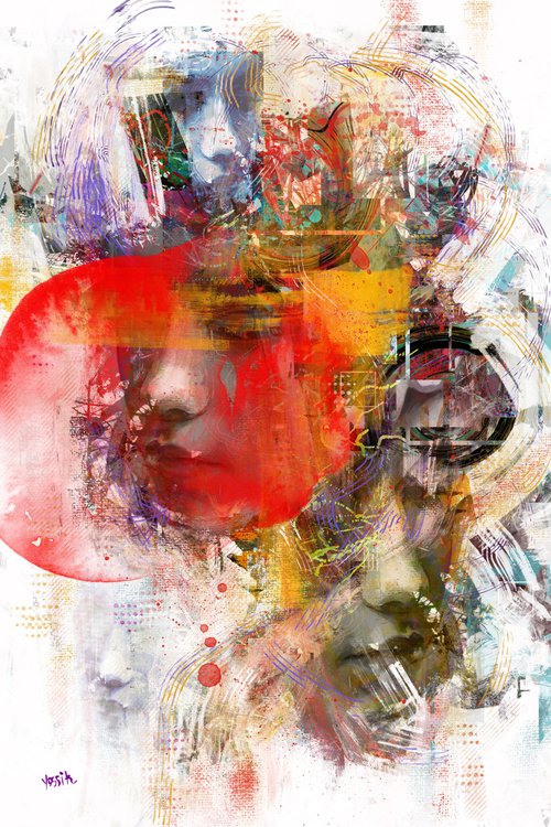 red bubble by Yossi Kotler