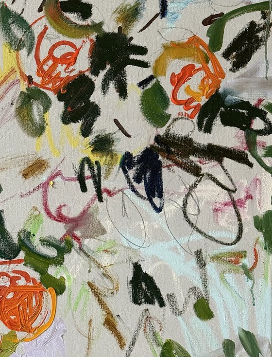 Happiness is an orange tree.