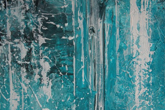 Amazonite Revealed II (100 x 100 cm) XXL (40 x 40 inches)