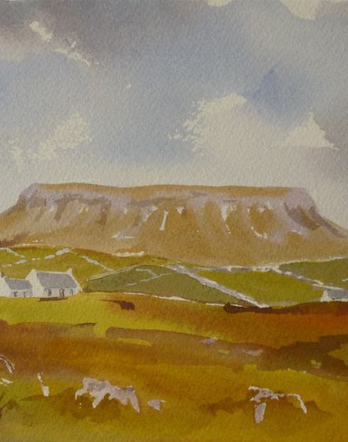 Ben Bulben, County Sligo, Ireland by Maire Flanagan