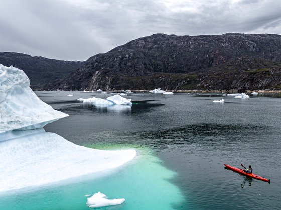 ON THE KAYAK