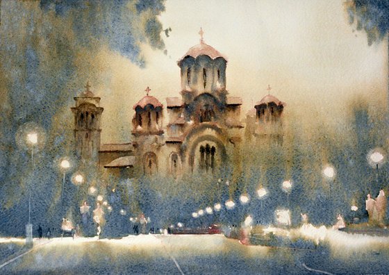 Tasmajdan and St Markos church