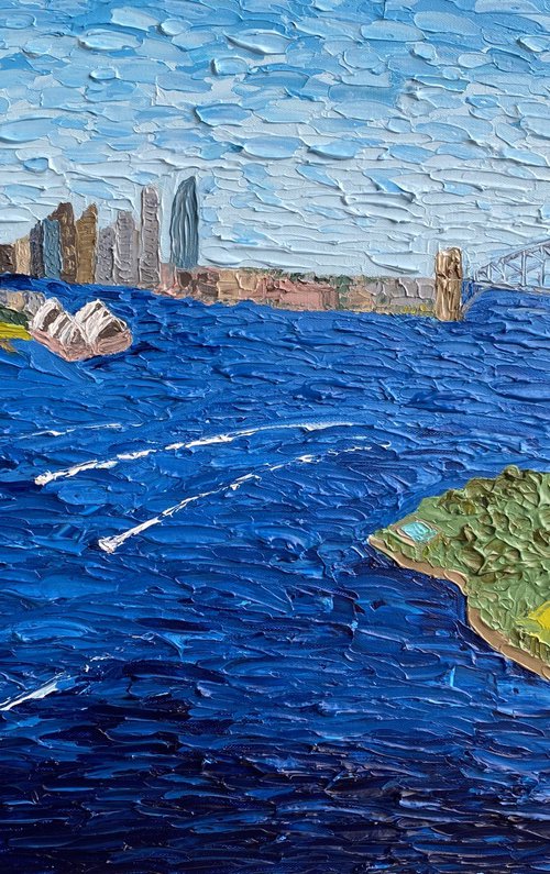 Sydney Harbour View Mosman by Guzaliya Xavier