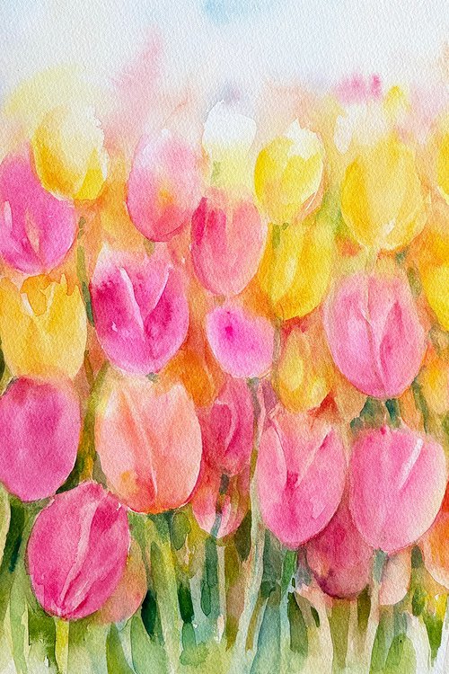 Tulip Symphony by Arti Chauhan