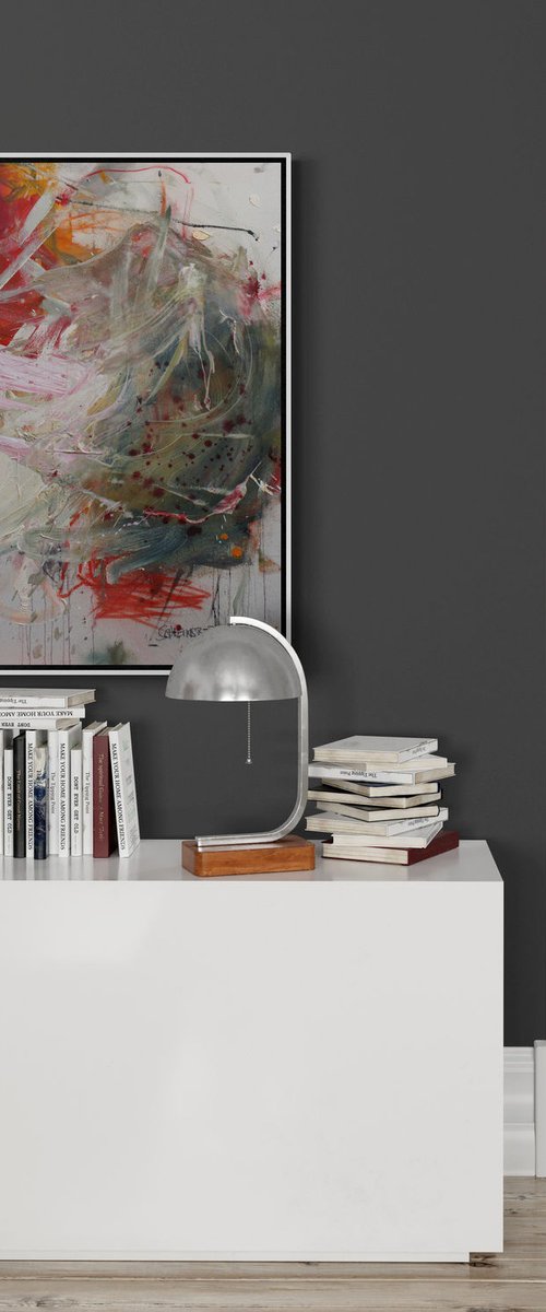 LOOKING UP AT THE SKY (LYING IN THE GRASS) by Daniela Schweinsberg