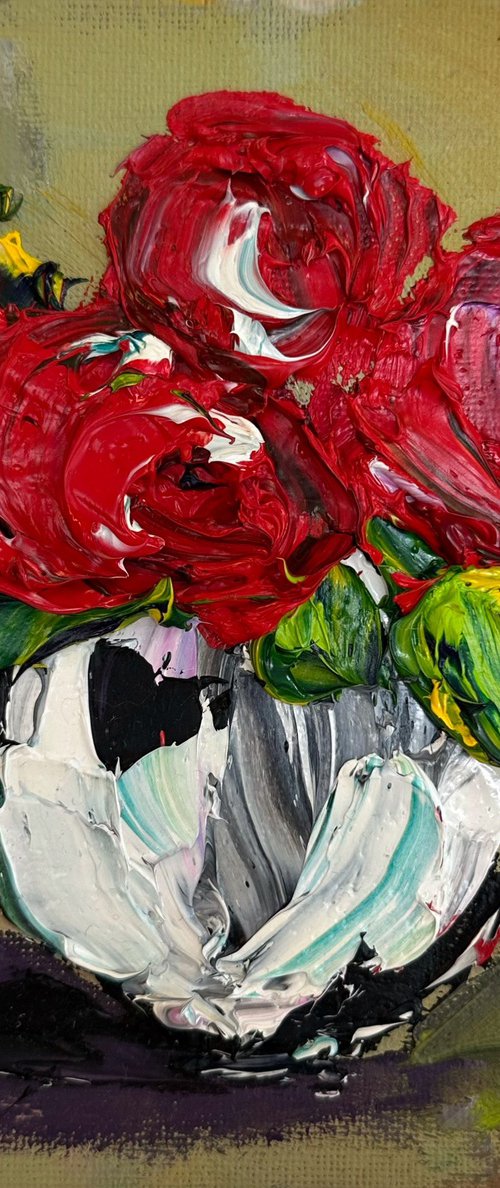 Rose stilllife by Oksana Fedorova