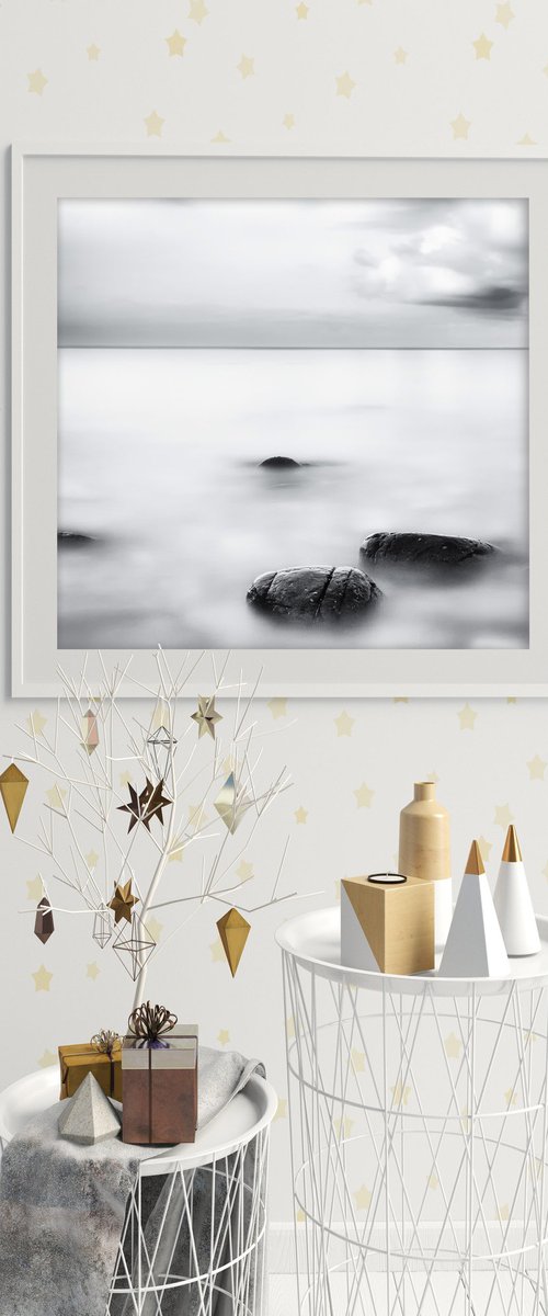 Rocks in the clouds (studio 42) by Karim Carella