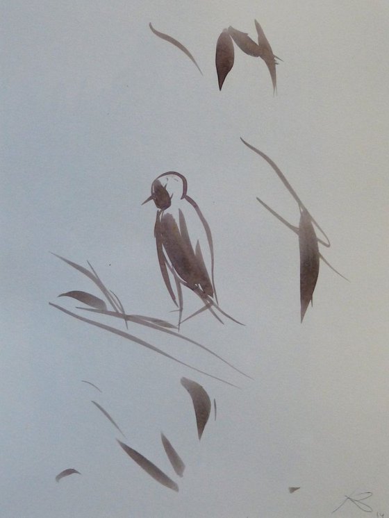 The Birds of Carros #23, 24x32 cm