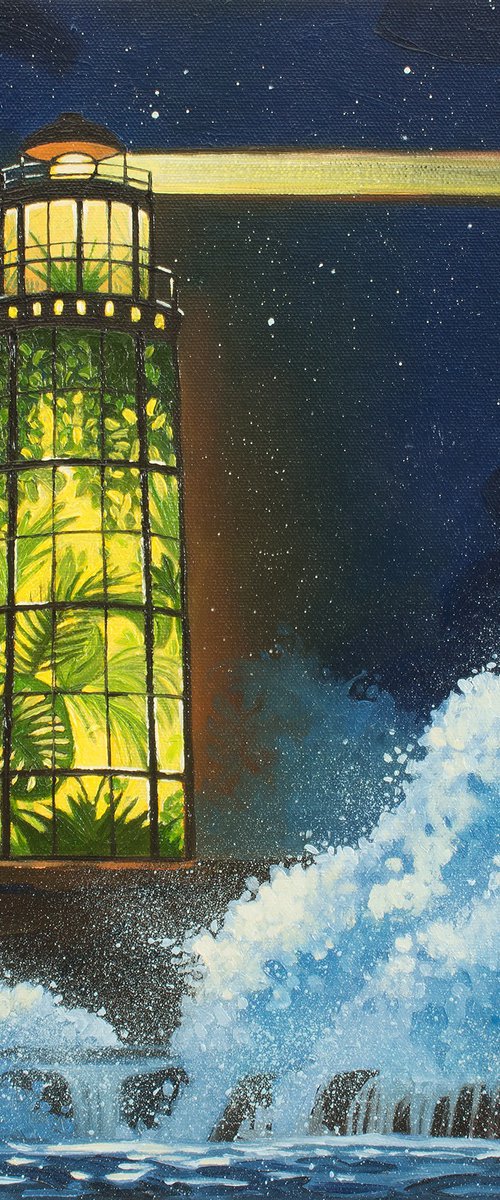 Greenhouse lighthouse by Yue Zeng