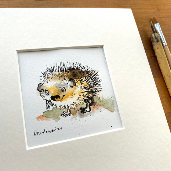 'Happy Hedgehog #02'