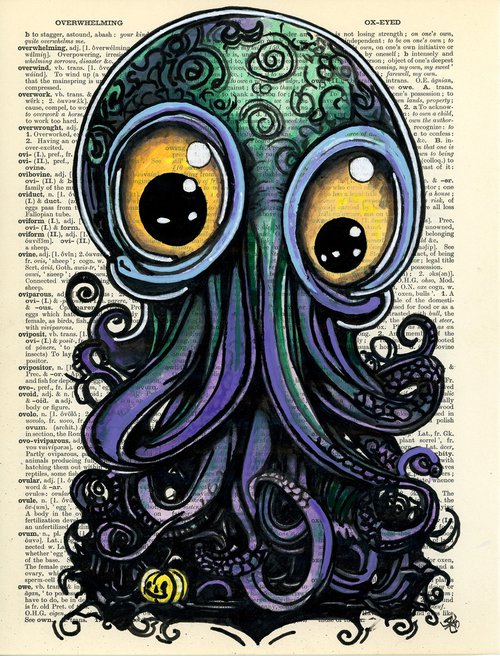 Halloween Octopus by Jakub DK - JAKUB D KRZEWNIAK