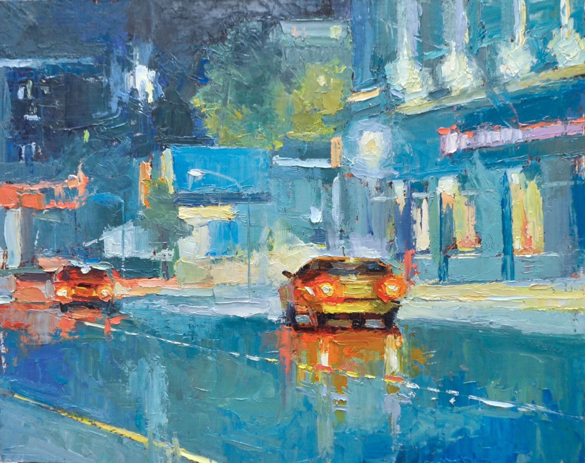 Taxi Blues by Emiliya Lane