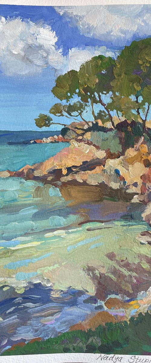 Turquoise bay by Nadezda Stupina