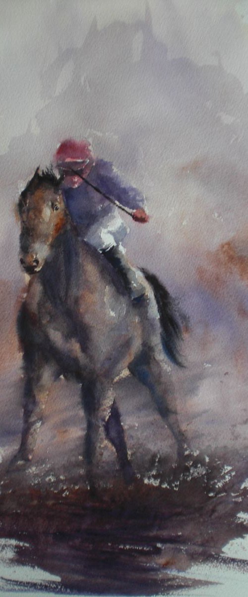 the horse race 4 by Giorgio Gosti