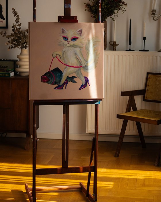 The Lady with the Fish