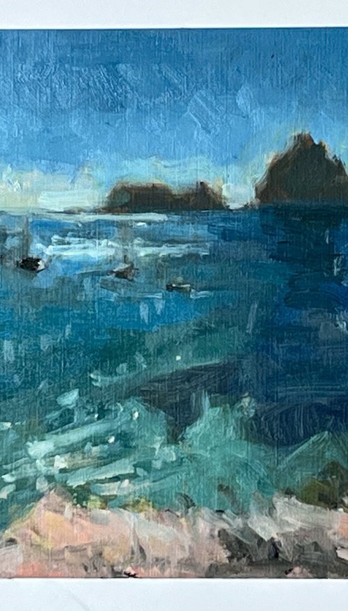 Cornwall, Rocks and Boats by Simon Zekaria