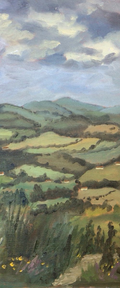 View from the quarry. by Julian Lovegrove Art