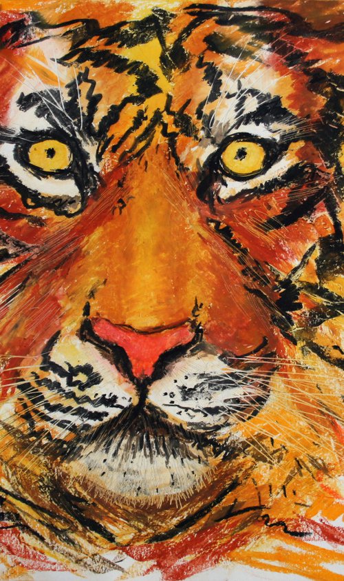 Tiger I by Salana Art / Svetlana Samovarova
