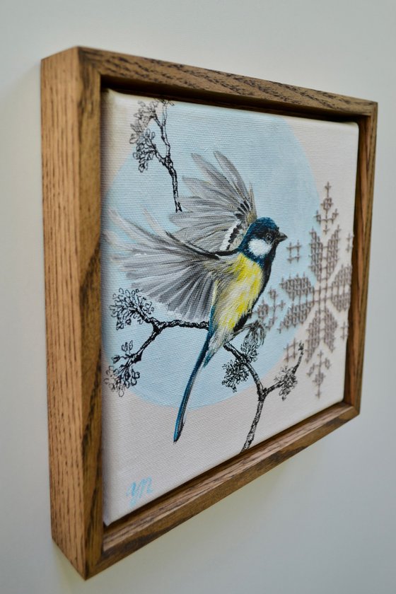 COURTYARD MEMORIES III : GREAT TIT