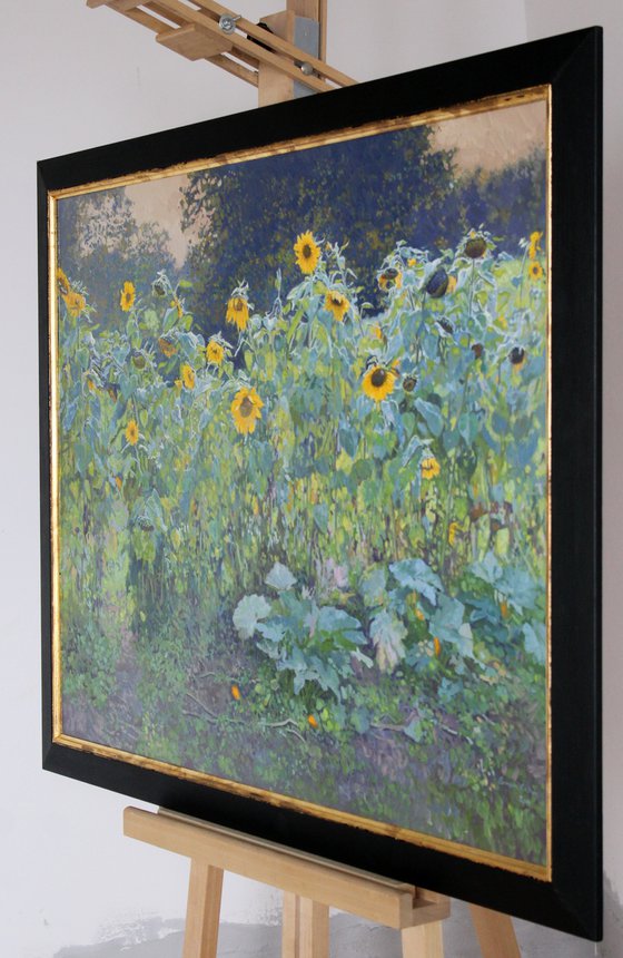 Sunflowers in Kolomenskoye