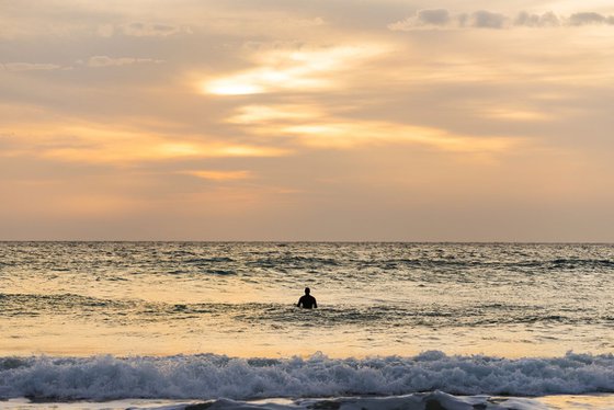 SOLITUDE AT SUNSET