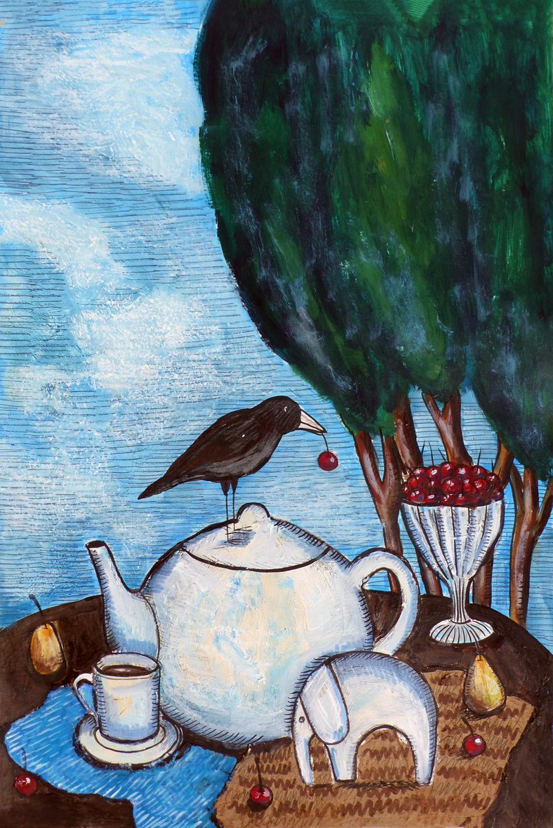 Tea Party#5 by Elizabeth Vlasova