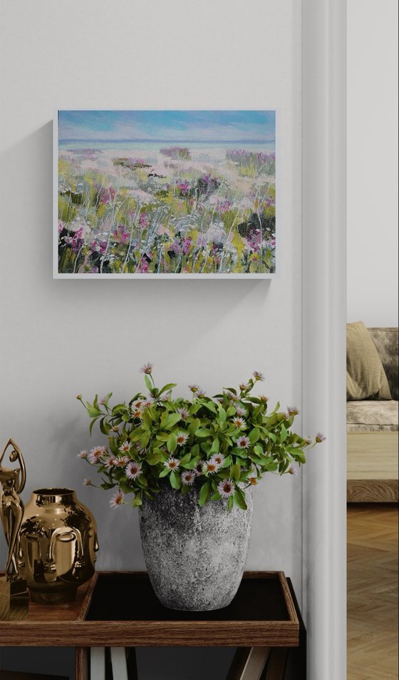 Summer Wildflower Beach