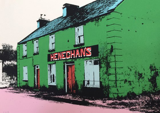 Irish shop fronts - Heneghan's
