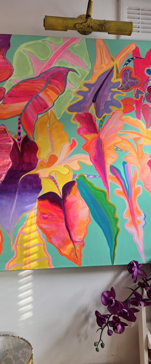 'Rainbow Alocasia' by Kathryn Sillince