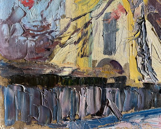 Golden Church in the City