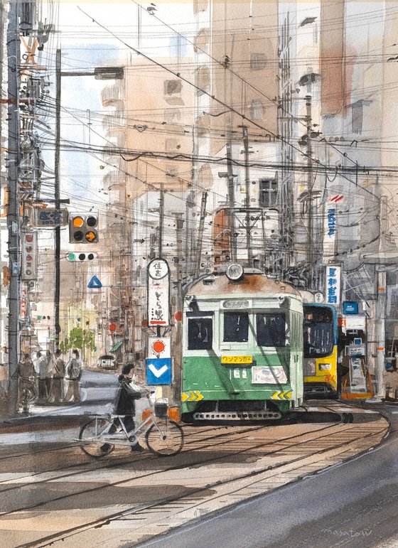 City Wires and Green Tram