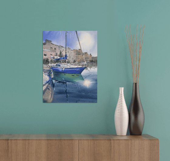 Harbor Dreams of Port Saplaya
