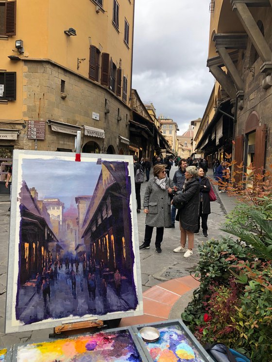 Passeggiata sul Ponte Vecchio