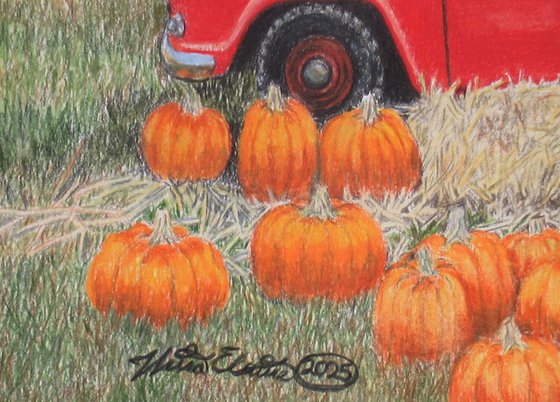 Truck Load of Pumpkins