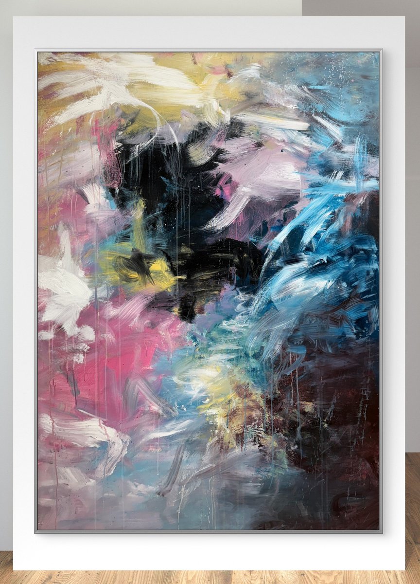 Deep Vivid Fragments By Theodor Anghel, 40 X 60, Artwork For Sale On Artfinder