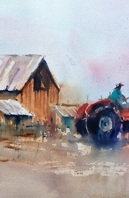 the tractor 7 by Giorgio Gosti