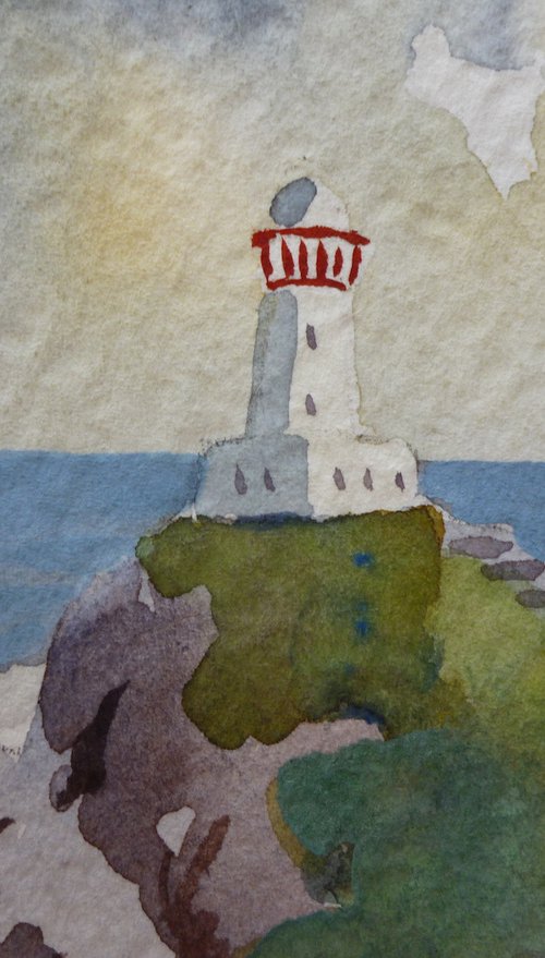 Bailey Lighthouse by Maire Flanagan