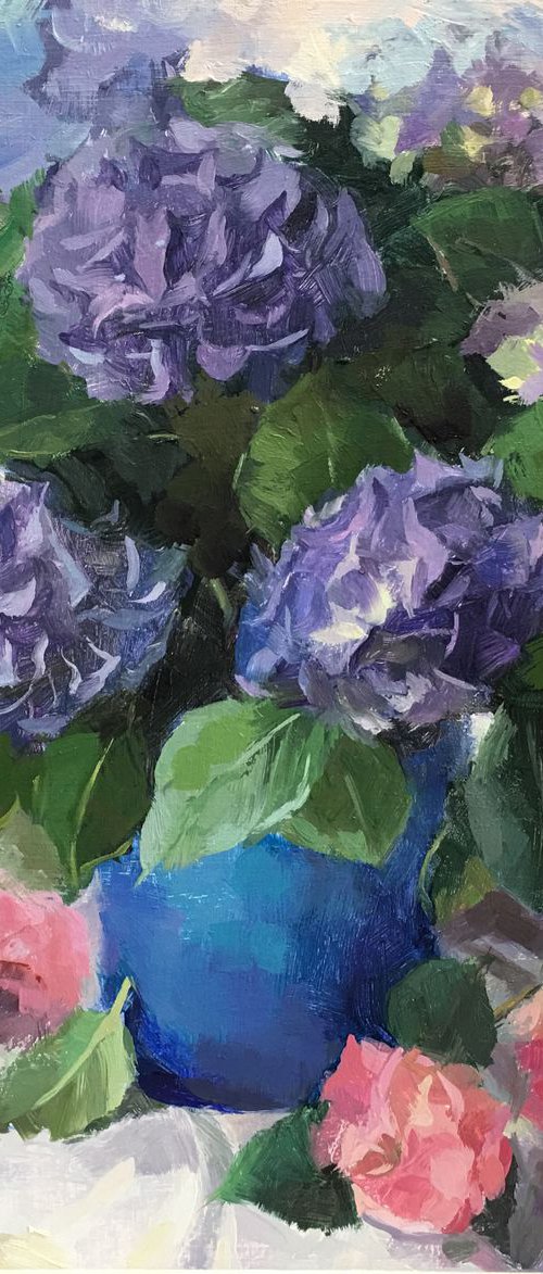 The Charm of Hydrangeas by Ling Strube