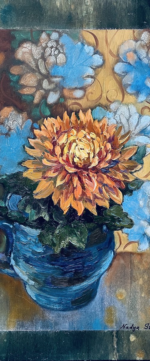 Chrysanthemum by Nadezda Stupina