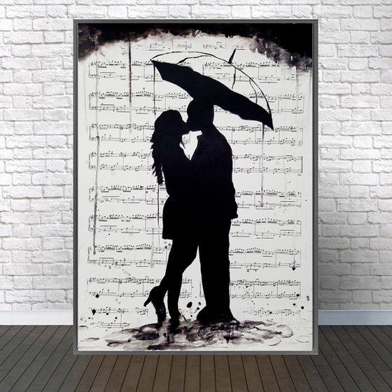 Kiss in the rain