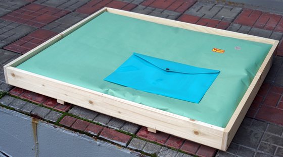 Teremok bathhouse in Abramtsevo in winter