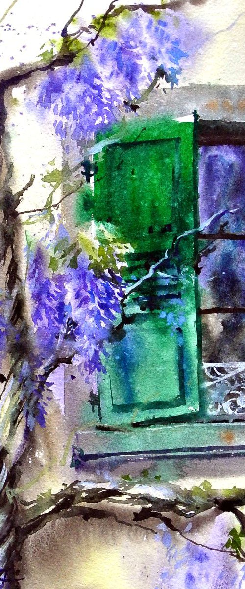 Wisteria from Cully II by Ksenia Astakhova