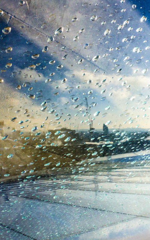 THE SHARD (Rainy day)  ( LIMITED EDITION 2/50) 12"x8" by Laura Fitzpatrick